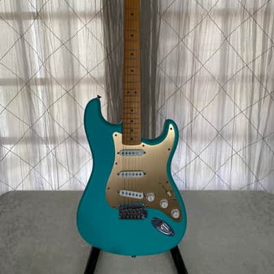 Squier 40th Anniversary Stratocaster, Vintage Edition 2022 - Satin Sea Foam Green image 1