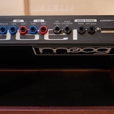 Moog Minimoog Voyager Select Series 44-Key Monophonic Synthesizer 2006 - 2013 - Cherry Cabinet image 10
