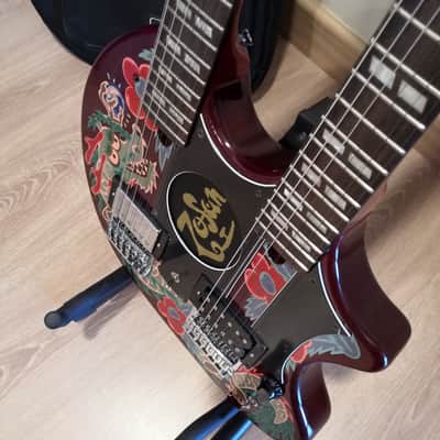 2005 Fernandes ZO-3 TWO HEAVEN Double Neck MIJ Rare Jimmy Page image 5