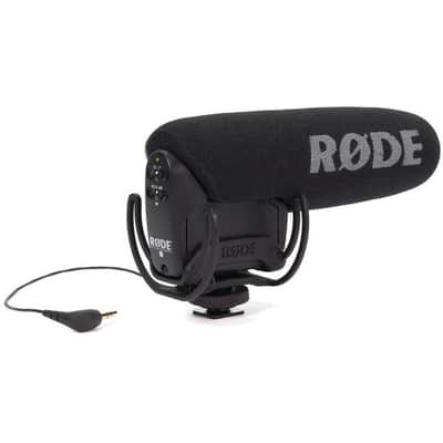 Rode Rode Microphones VideoMic Pro R Cardioid CondenserMic with Rycote Lyre Shock Mount for DSLR Cameras - Bundle with Rode DeadCat VMPR Artificial Fur Wind Shield, Cleaning Kit, 9V MAX Alkaline Battery image 6