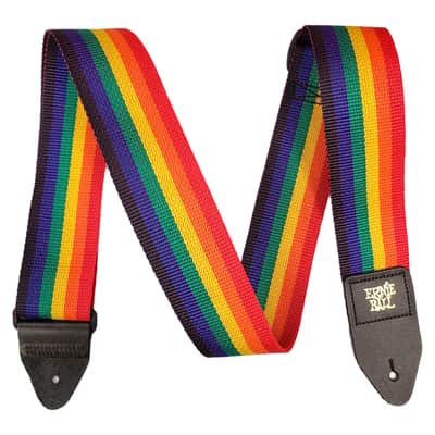 Ernie Ball Rainbow Polypro Guitar Strap P04044 image 5
