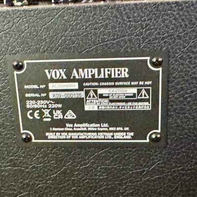 Vox AC30 HAND WIRED HEAD HWRH 2026 image 13