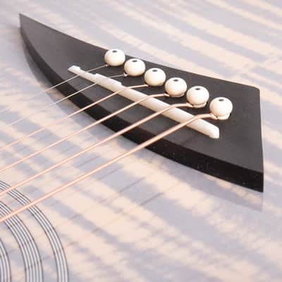 Lindo ORG-SL SlimLine Space Grey Electro Acoustic Guitar with Preamp and Chromatic Tuner - Designed in the UK | Limited Edition image 11