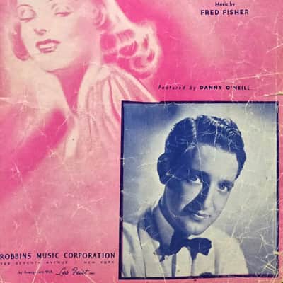 (VINTAGE/USED Sheet Music) Peg O' My Heart - Piano/vocal/Chord Names image 1