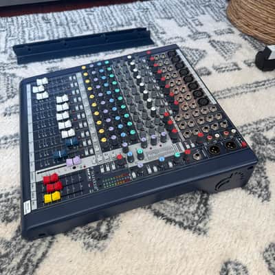 Soundcraft MFXi 8-Channel Mixer with Lexicon Effects 2010s - Blue image 2