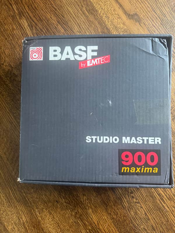 BASF / EMTEC 1/2" SM900 Reel to Reel Recording Tape, 10.5″ Reel, 2500 ft image 1