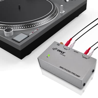 Pyle - PP444 - Ultra Compact Phono Turntable Preamp image 5
