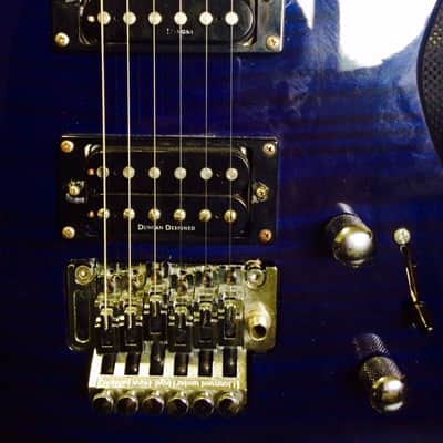 Jackson DX10 Transparent Blue image 9