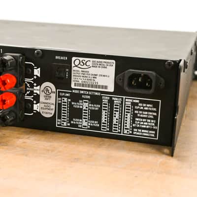 QSC RMX850 2-Channel Power Amplifier CG0124N image 7