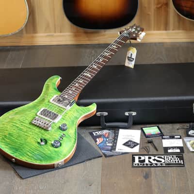 Minty! 2020 PRS 35th Anniversary Custom 24 Electric Guitar Green + OHSC image 1