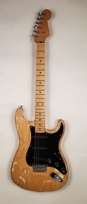 Rock Island Sound Stratocaster Partscaster Custom Natural Electric Parts Guitar image 1