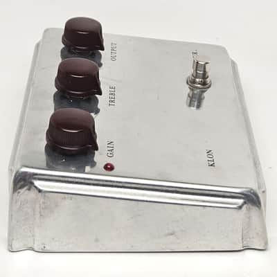 Silver Klon Centaur Professional Overdrive, Very Good Condition with Original Box and Paperwork! image 6