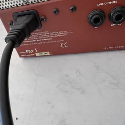 Immagine TL Audio FAT 1 Fatman Series Stereo Valve Compressor 2000s - Red - 5
