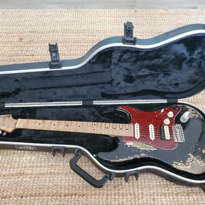 Luxxtone Guitars Choppa S Black Heavy Relic image 2
