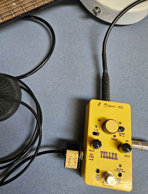 mc_PuP YELLER Rechargeable Wah/Overdrive Foot Pedal 2025 image 1