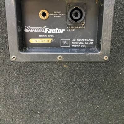 JBL SF25 Sound Factor 2x15" with Horn Speaker image 5