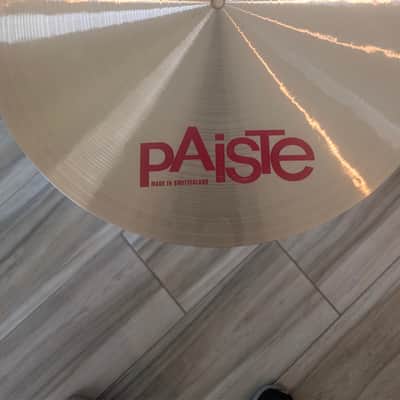 Paiste 2002 20" Flat Ride - CuSn8 Bronze Alloy image 3