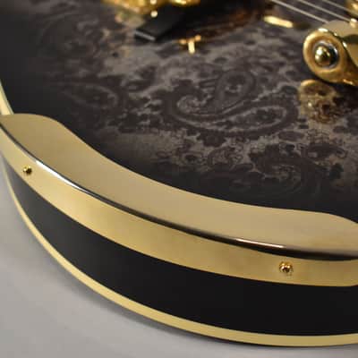 Gretsch G6134TG Limited Edition Paisley Penguin 2023 Black Paisley image 11