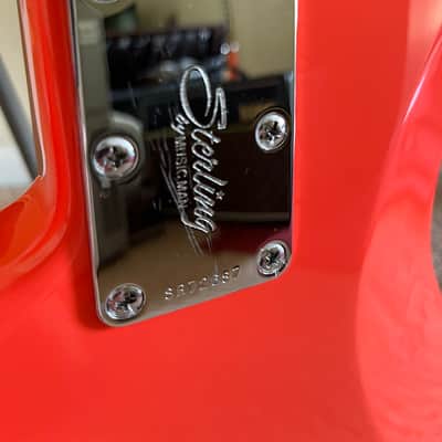 Sterling Stingray Bass - Short Scale 2024 - Fiesta Red image 6