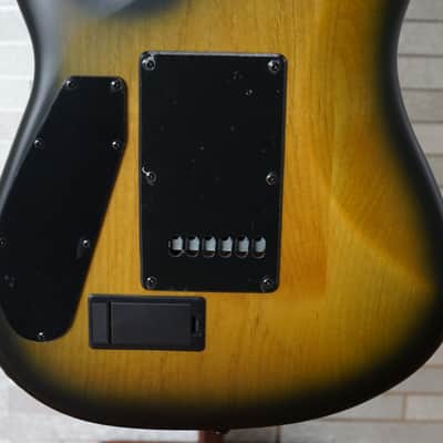 Sterling Jason Richardson 6 Signature Cutlass - Natural Poplar Burst - With Gig Bag image 15