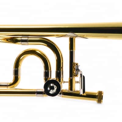 Jupiter JTB1150FOQ Intermediate Bb/F Tenor Trombone in Clear Lacquer SN EB10088 image 4