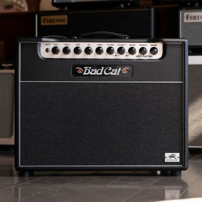 Bad Cat Mod Shop Hot Cat 50 Tube Amplifier 1X12 Combo image 1
