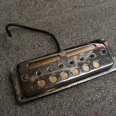 Vintage 1960s Gold Foil Pickup Japan Ry Cooder Coodercaster Teisco Zen On Kawai Goldfoil MIJ 4.97K image 1