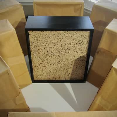 JENCO Speaker Cabinet 10" Vintage NOS Empty Cabinet Only Circa-1950s-1960s-Black with Splatter Grill Cloth image 15