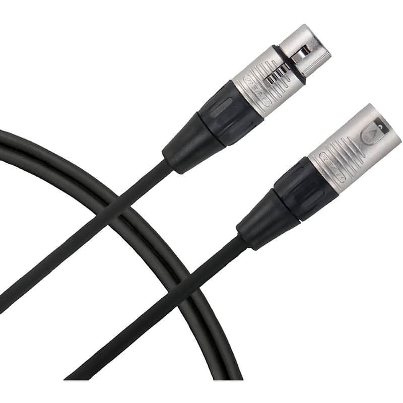 Livewire Essential XLR Microphone Cable - Regular 3 ft. Black SM3 XLR Female XLR Male image 1