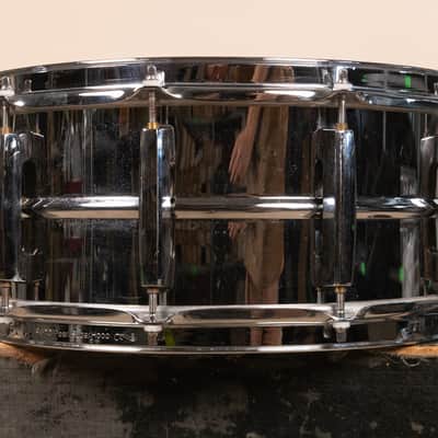 2010s Pearl 6.5x14 Steel Sensitone Snare Drum image 7