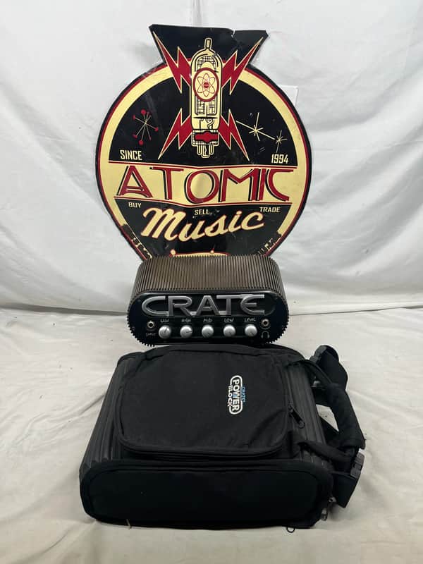 Crate CPB150 PowerBlock Stereo Guitar Head Amplifier with Bag image 1