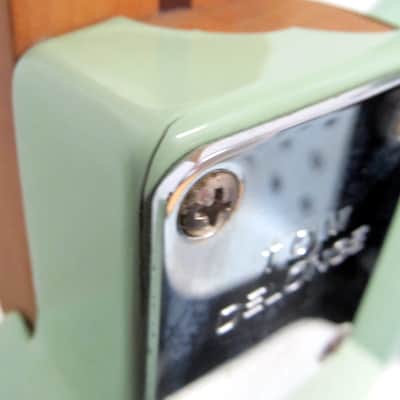 Used Fender Limited Edition Tom DeLonge Signature Stratocaster Surf Green See Photos and Description VGC image 14