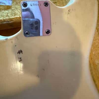 Fender Mustang Guitar with Rosewood Fretboard 1964 - 1969 - Olympic White image 5
