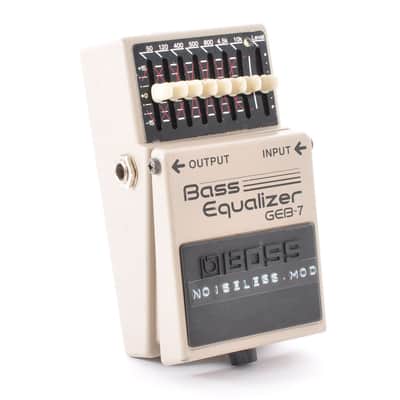 Boss GEB-7 Modified Noiseless Equalizer Made In Taiwan 2008 Effects Pedal Used From Japan #HW92743 image 9