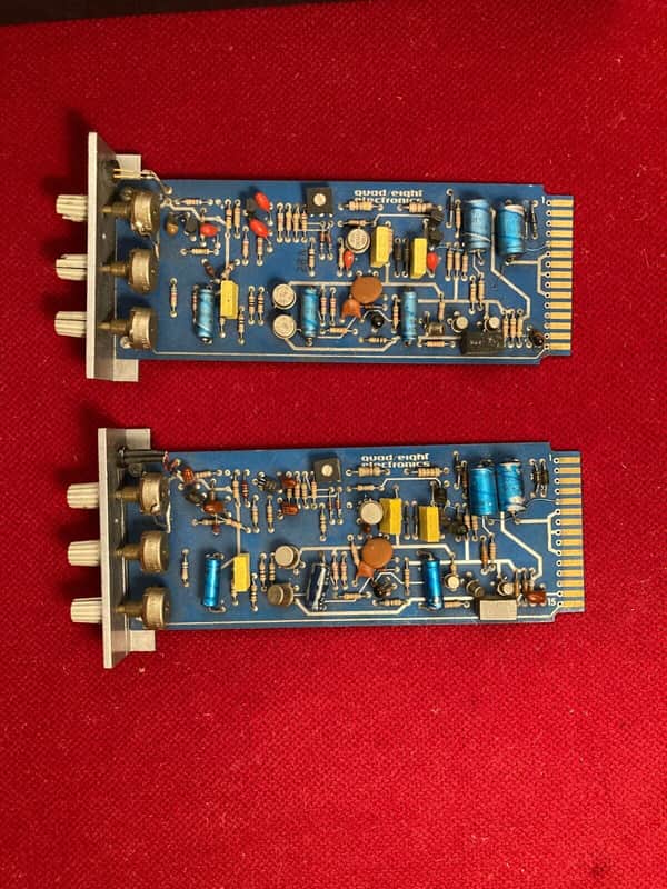 Quad Eight 8 electronics N8 120 Modules for mixing recording console Desk - Rare image 1
