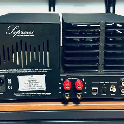 Synthesis Soprano Rare Vintage MINT Integrated Tube Amplifier DAC Phono Warranty image 13