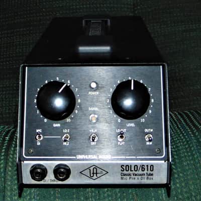 Universal Audio Solo/610 Desktop Tube Mic Preamp and DI image 2