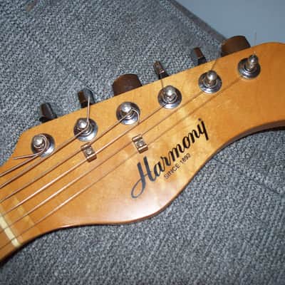 Harmony Stratocaster Style 80T  1985 Sunburst Electric Guitar image 2