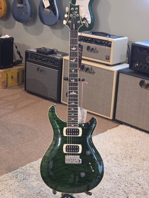 PRS SE Custom 24 Quilt 2026 - Present - Teal Black image 1