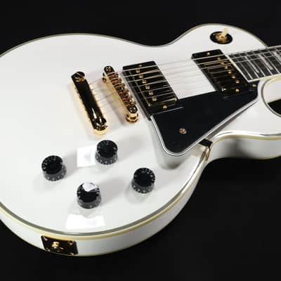 Epiphone Les Paul Custom Electric Guitar - Alpine White 643 image 1