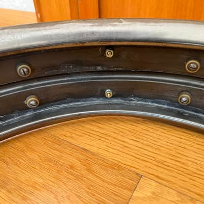 Ludwig  Black Beauty 14x4 Snare Drum  Vintage 20s Dance Model image 16