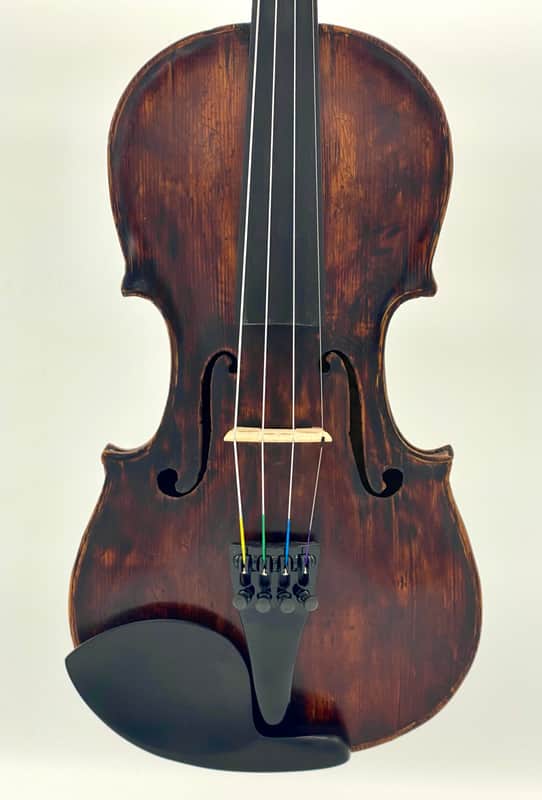 Old Violin Labeled “Aegidius Kloz 1739” 4/4 Klotz image 1