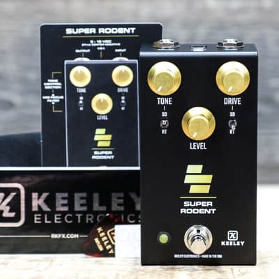 Keeley Electronics Super Rodent 4-in-1 Overdrive and Distortion Effect Pedal image 9