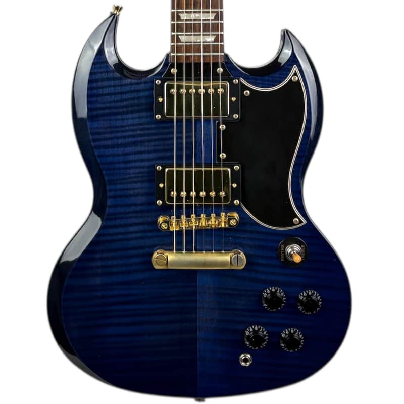 Epiphone SG LTD 2006 - Blue Flametop image 1