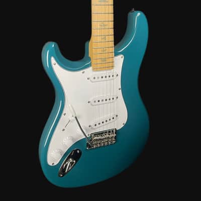 PRS SE Signature John Mayer Silver Sky Maple Electric Guitar in Nylon Blue - Left-Handed image 2