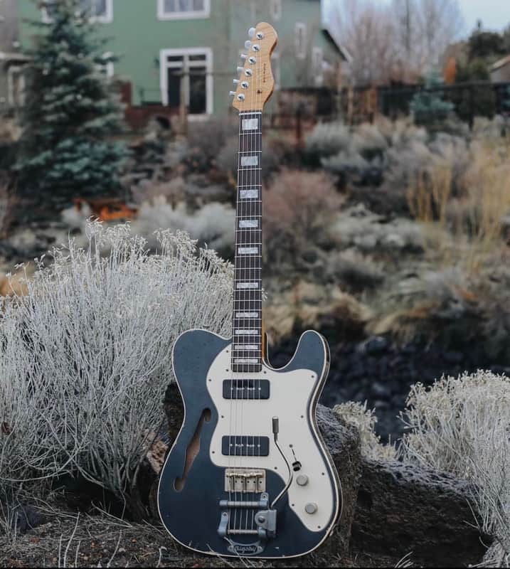 TMG Gatton Tele - Charcoal Frost image 1