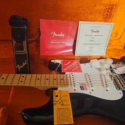 Fender Eric Clapton Artist Series Stratocaster with Vintage Noiseless Pickups 2001 - Present - Black image 12