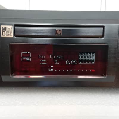 Sony Minidisc Deck MDS-JA50ES 1999 - Black image 3