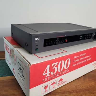 NAD 4300 Vintage Monitor Series Stereo Tuner Original Box Mint Rare image 2