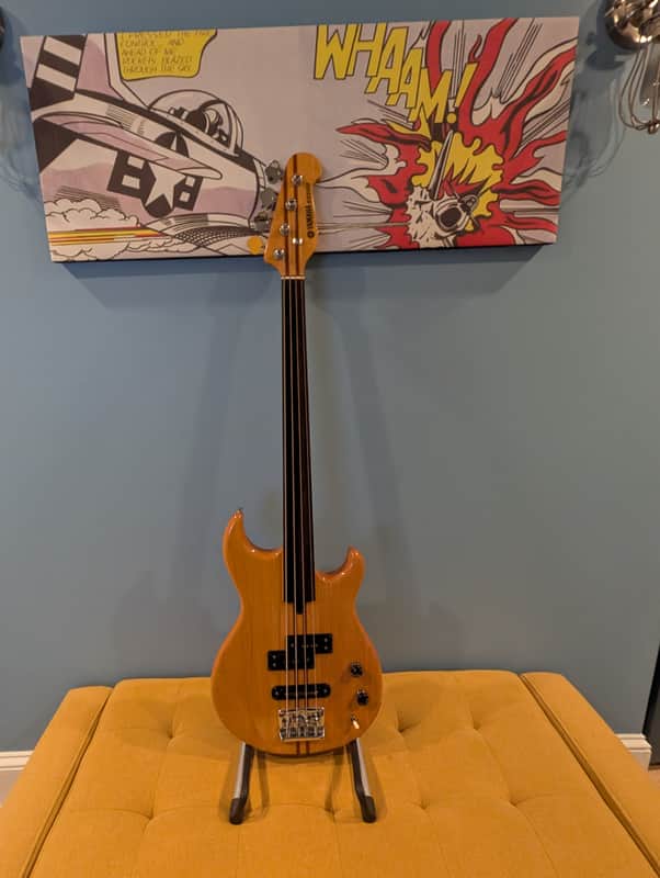 Yamaha BB2000 Fretless Natural 1984 - Ships from USA image 1